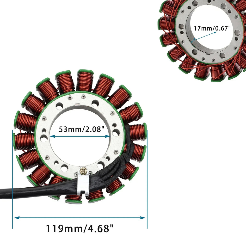 Stator for Suzuki LTA700 LTA700X LT-A700X King Quad (2005–2007)