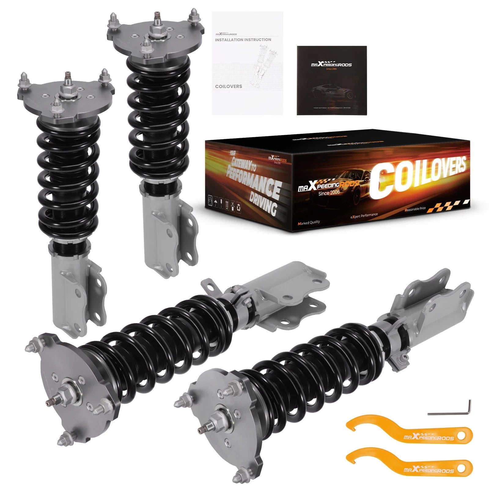 24 Way Adjustable Coilovers for Buick Century Regal Lacrosse (2000–2005)