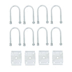 U-bolt Kit for Tandem Trailer Axle (5000 lbs)