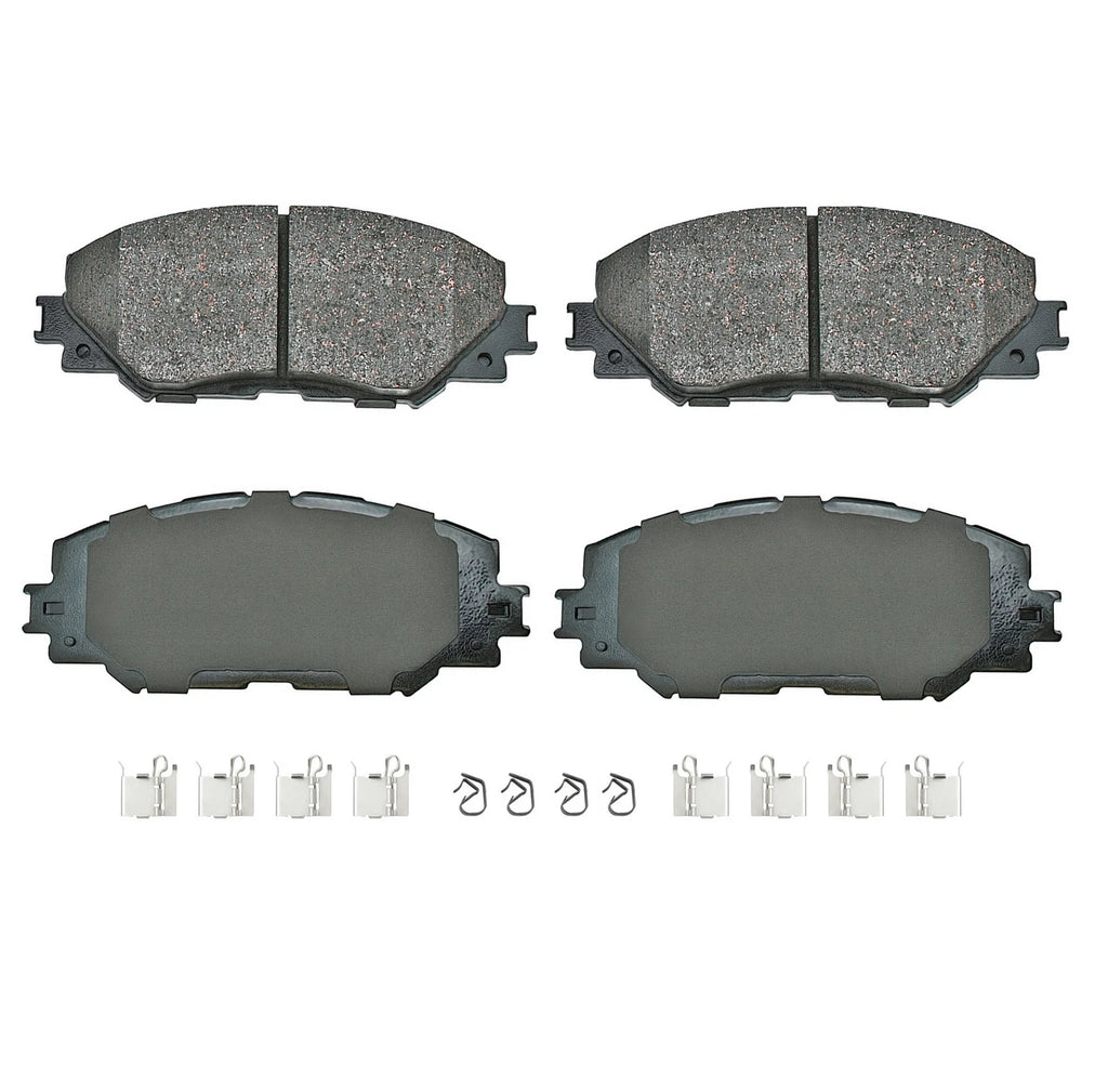 Front Brake Kit Set for HS250h xB Prius V RAV4 (275mm Rotors, Akebono Pads)
