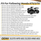 2 Upper or Lower Ball Joints for Honda Pioneer 700 1000 Foreman 500 (2014–2023) 51355-HN0-A01