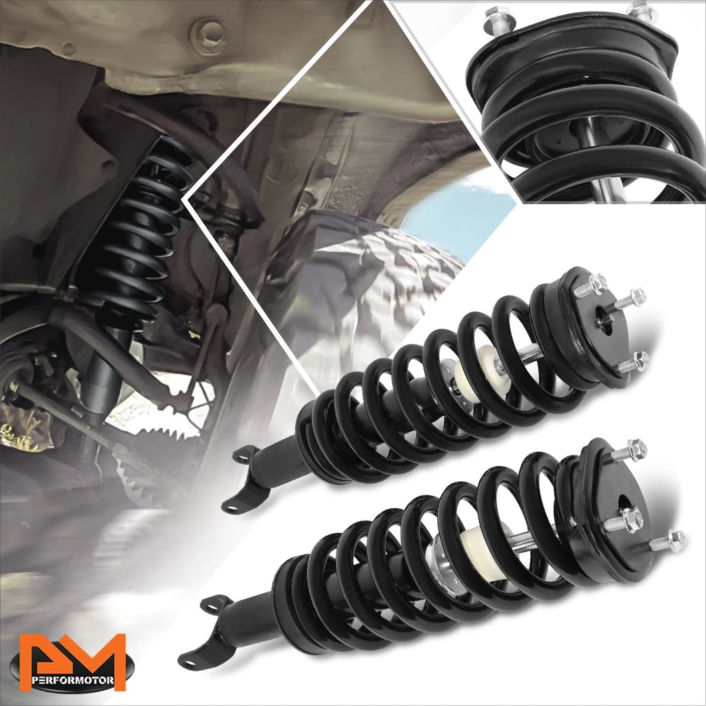 Set of 2 Complete Front Struts Assembly w/Coil Springs for Dodge Ram 1500 (2006–2008)