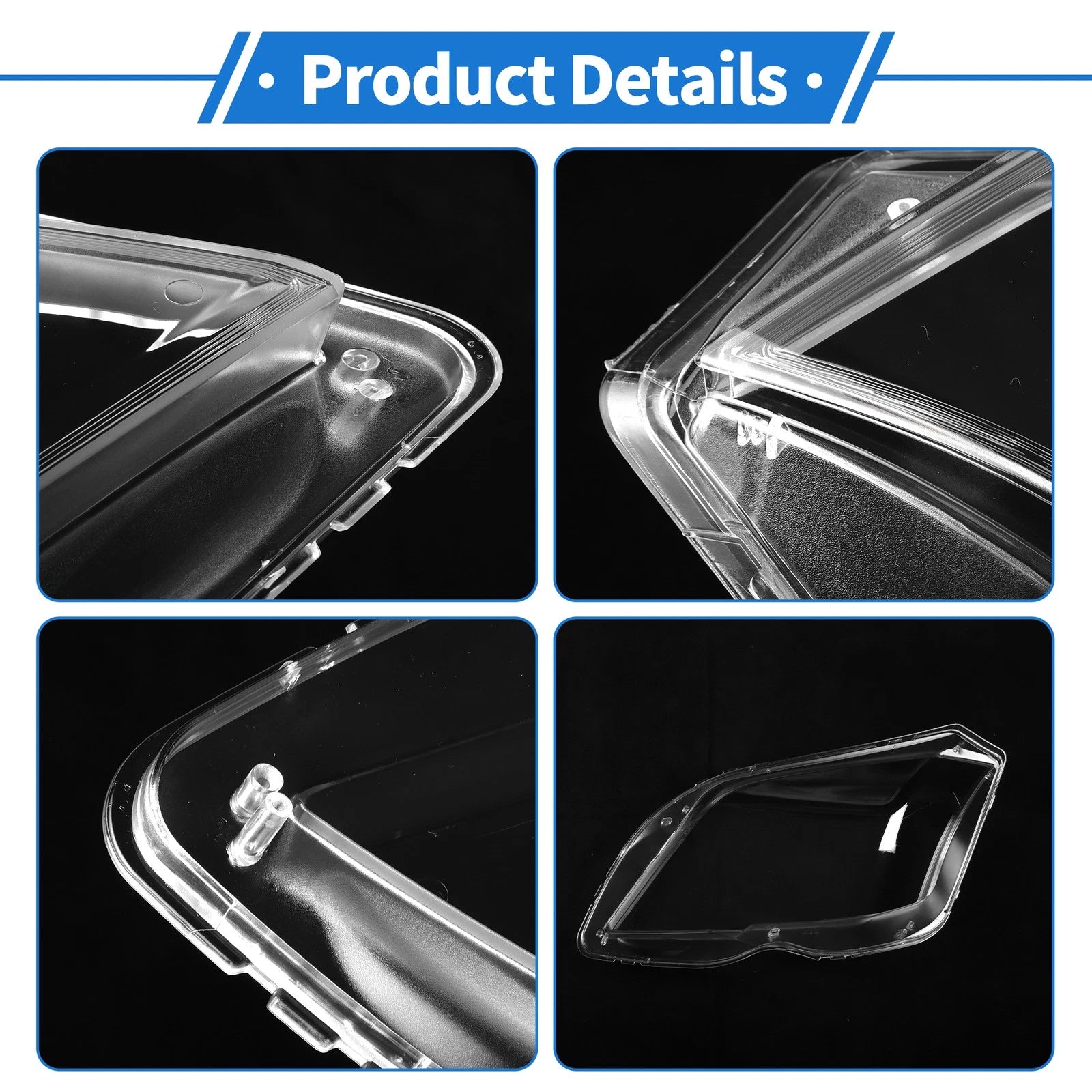 Headlight Lens Cover for Mercedes-Benz GLK (2009–2012)
