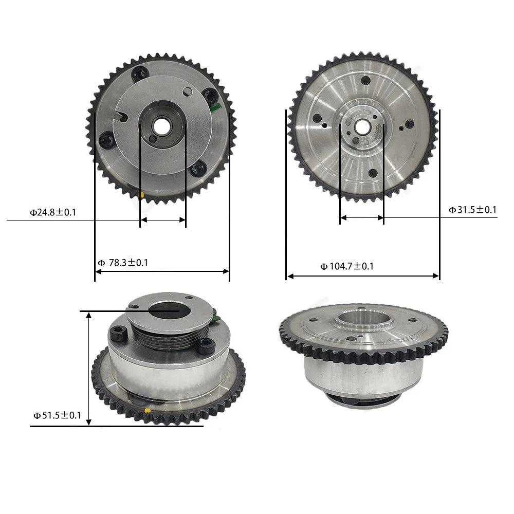 CVVT Camshaft Sprocket for Hyundai Elantra i30 Sonata (2011–2017)