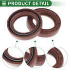 Set of 5 Oil Seal Rotary Shaft Seal FKM Rubber 26x37x7mm