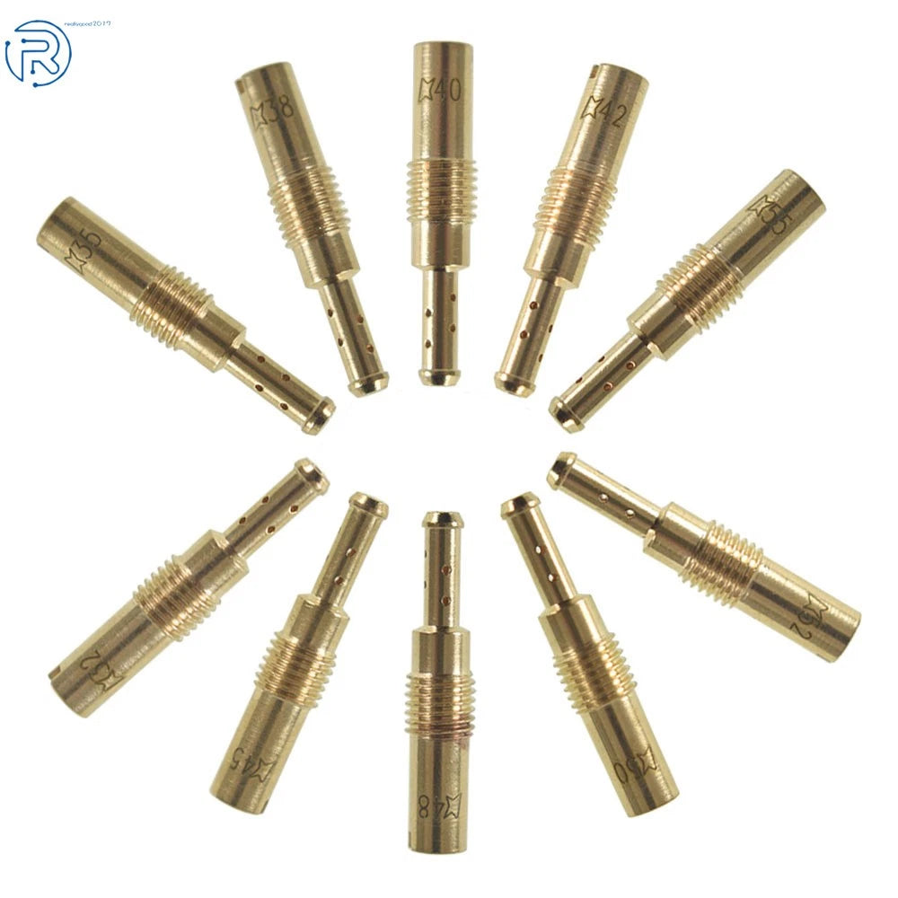 10Pcs Carburetor Slow Jet Tool for PWK CVK (Compatible Models)