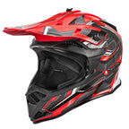 Full Face Waterproof Helmet for ATV UTV Motocross Dirt Bike (DOT Approved)
