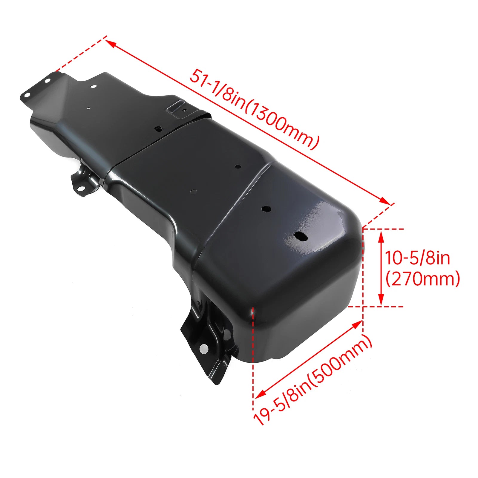 Gas Tank Skid Plate for Jeep Wrangler (2007–2018)