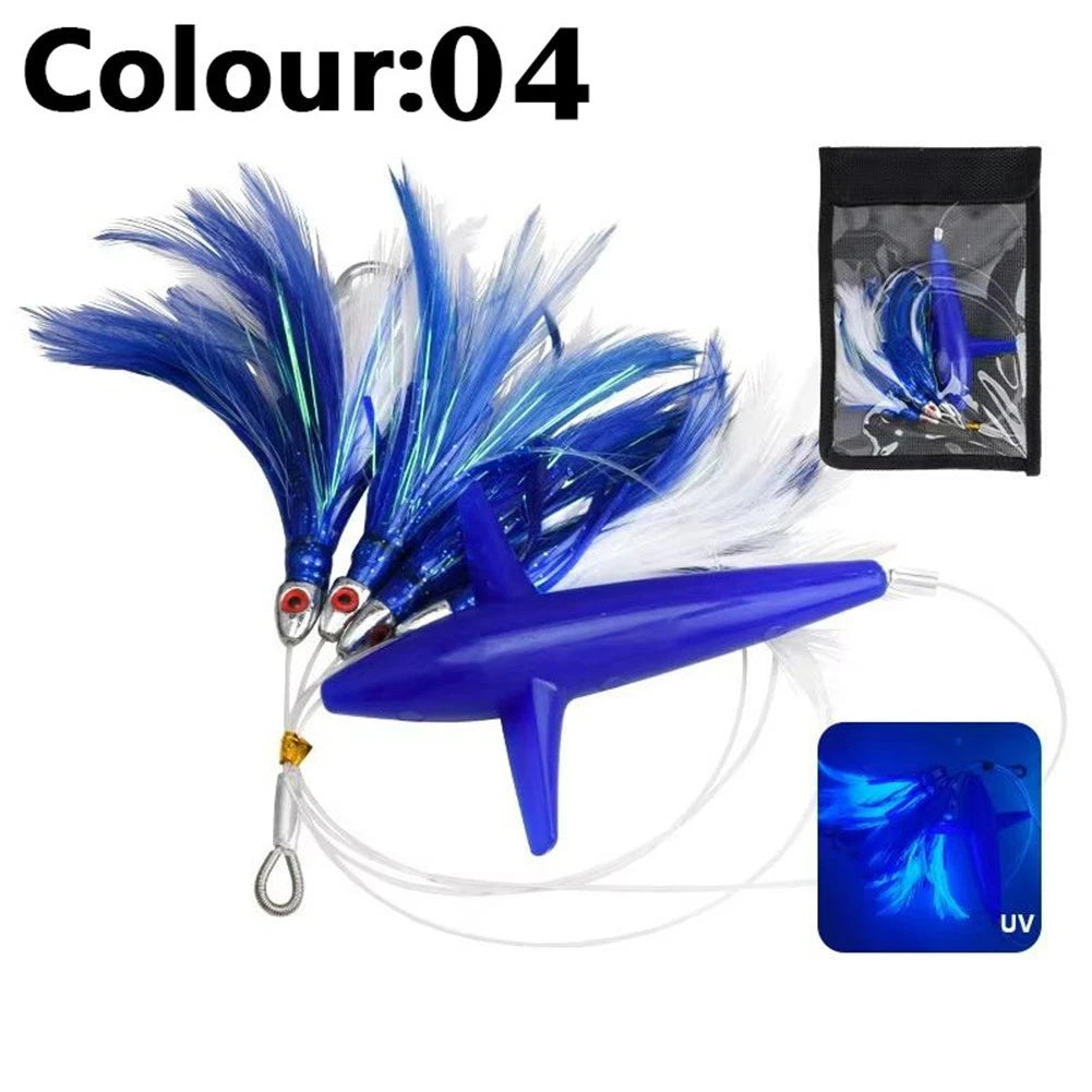 Sea Bird Teaser Fishing Bait for Boat Trolling (4.7in)