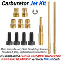 Jet Kit for Suzuki DRZ 400 S DRZ400SM (2000–2024) Mikuni Carb
