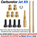 Jet Kit for Suzuki DRZ 400 S DRZ400SM (2000–2024) Mikuni Carb