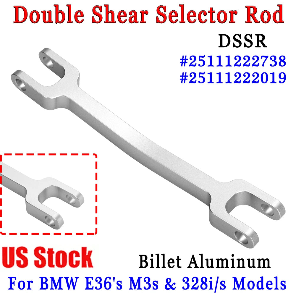 Double Shear Selector Rod for BMW E36 M3 328i/s (1992–1999) #25111222738 #25111222019