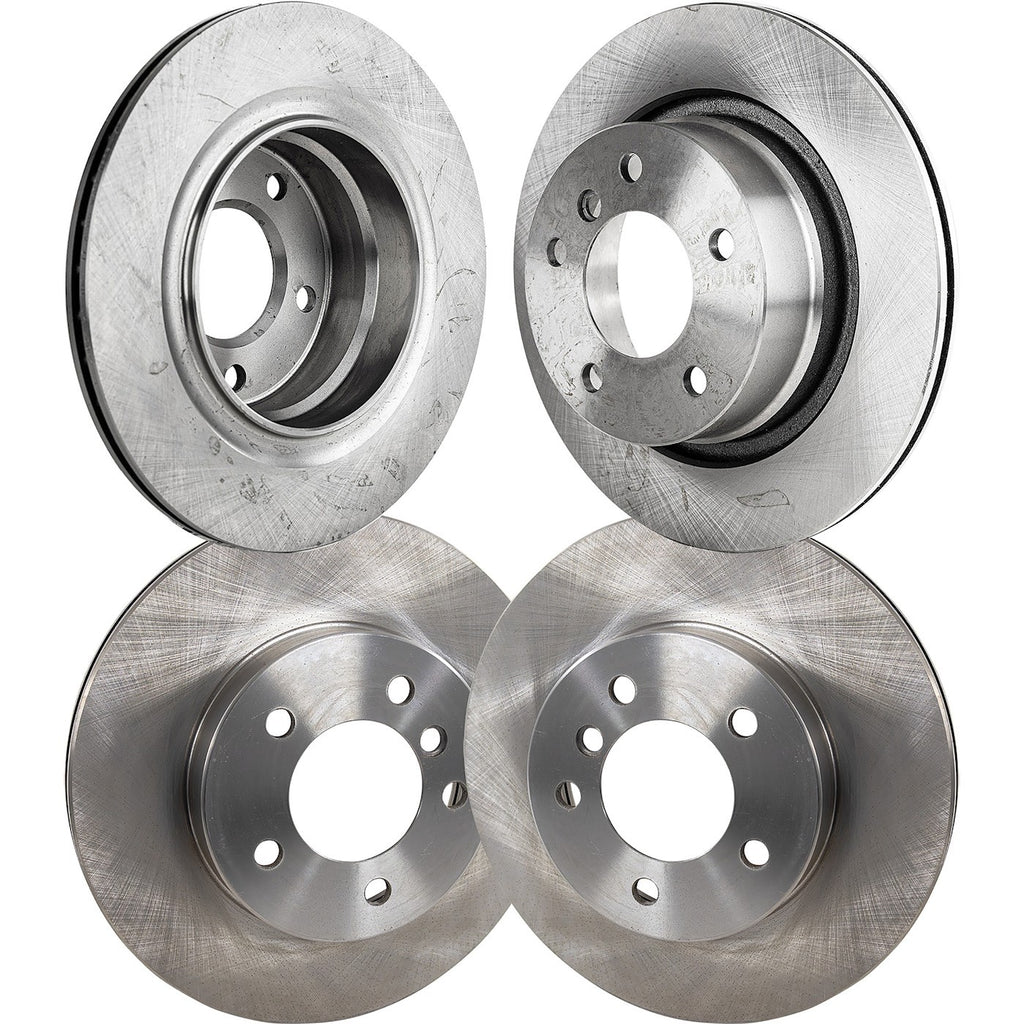 Front and Rear Disc Brake Rotors for BMW Z4 (2003–2008)