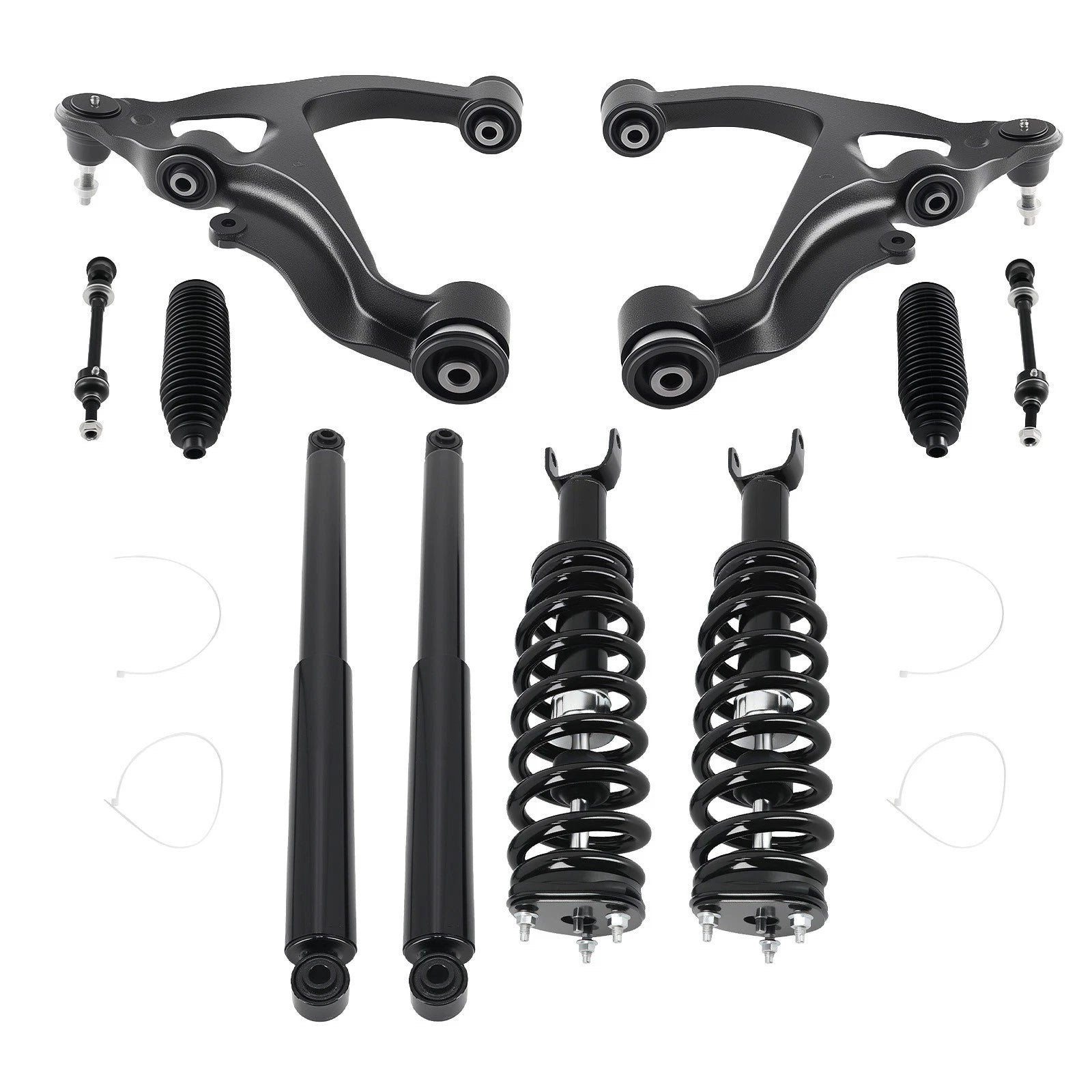 Complete Front Struts Shocks Absorbers for Dodge Ram 1500 4WD (2006–2008)