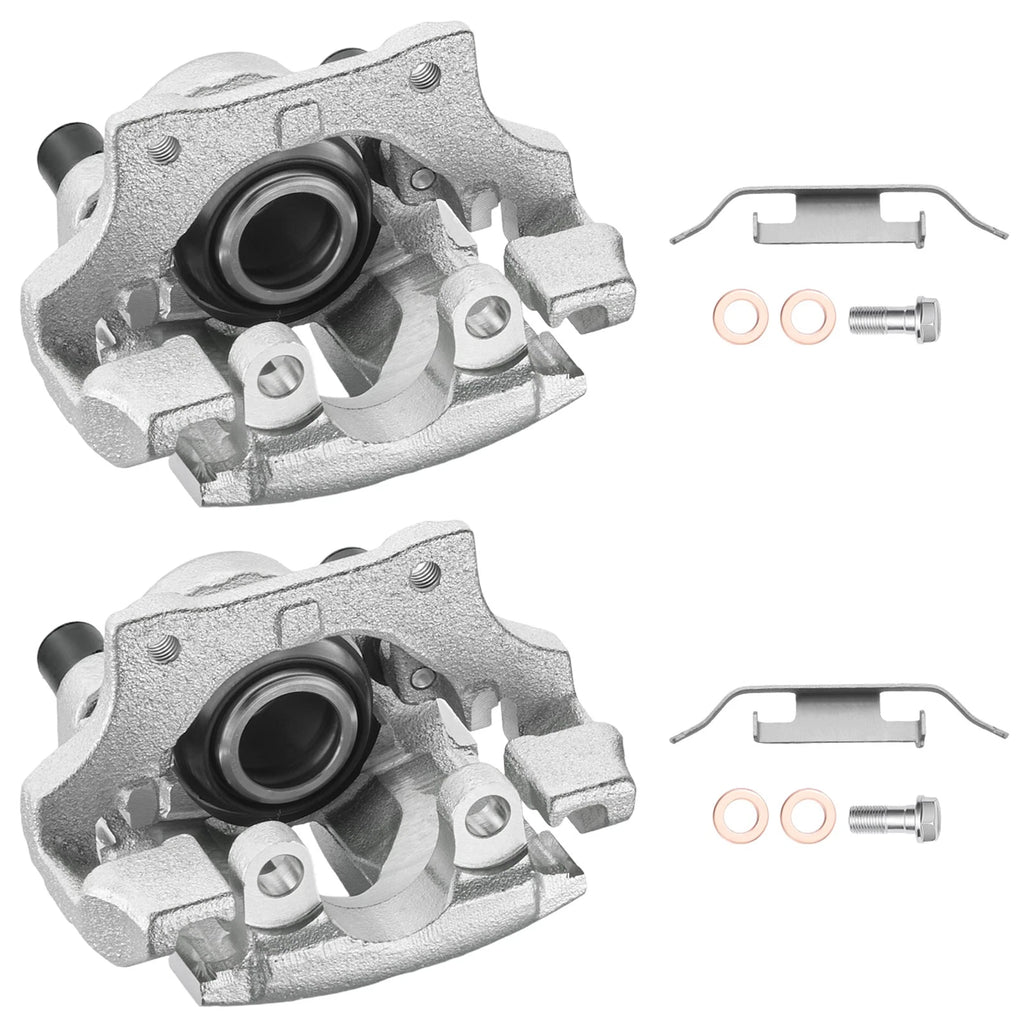 Rear Brake Calipers w/ Bracket Pair for BMW 325i 325xi 323i (2006–2011)