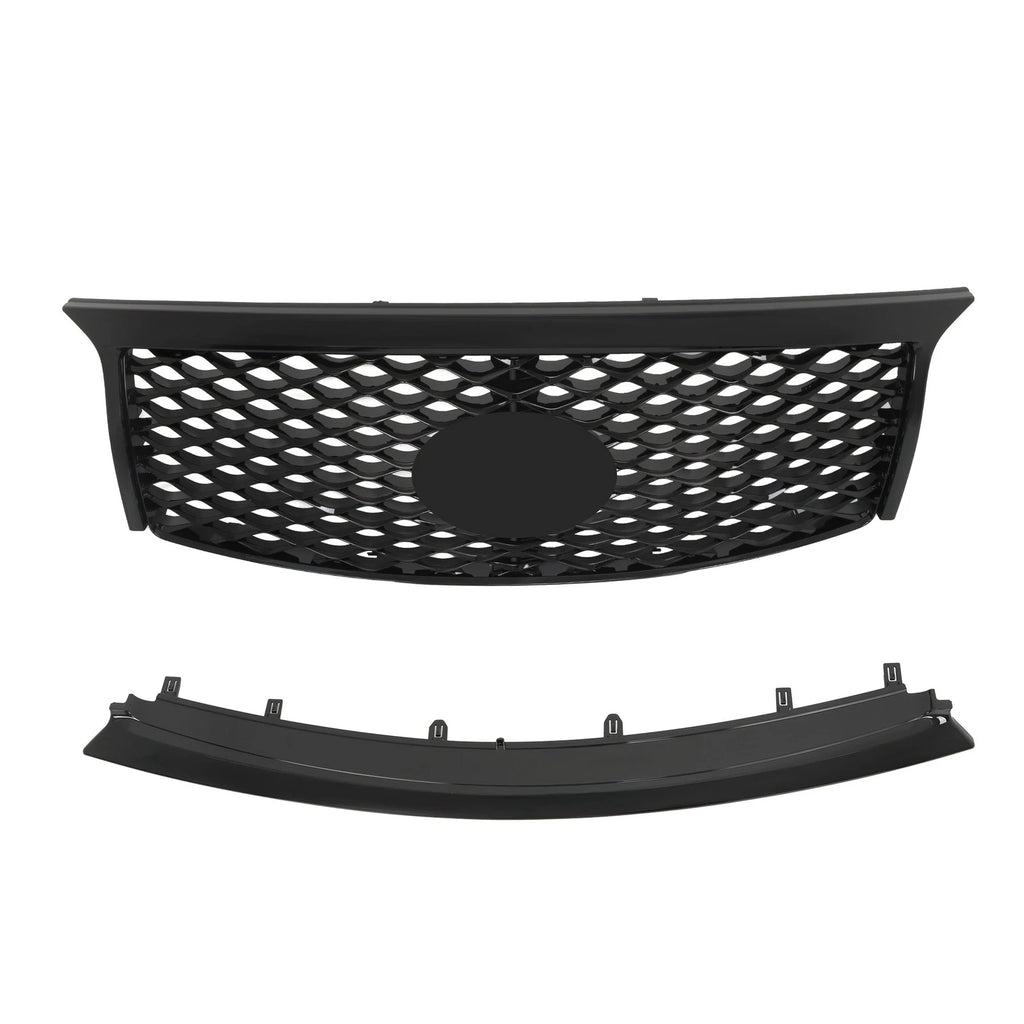 Front Upper Grille & Lower Bumper Trim for Infiniti QX80 (2015–2017)