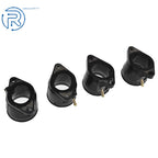Set of 4 Rubber Carburetor Intake Manifold Boots for Yamaha YZF600R (1995–2007)