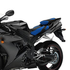 Driver & Passenger Seats for Yamaha YZF R1 (2004–2006) Black/Blue