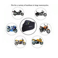 Motorcycle Waterproof Cover for Universal Fit (Outdoor Storage)