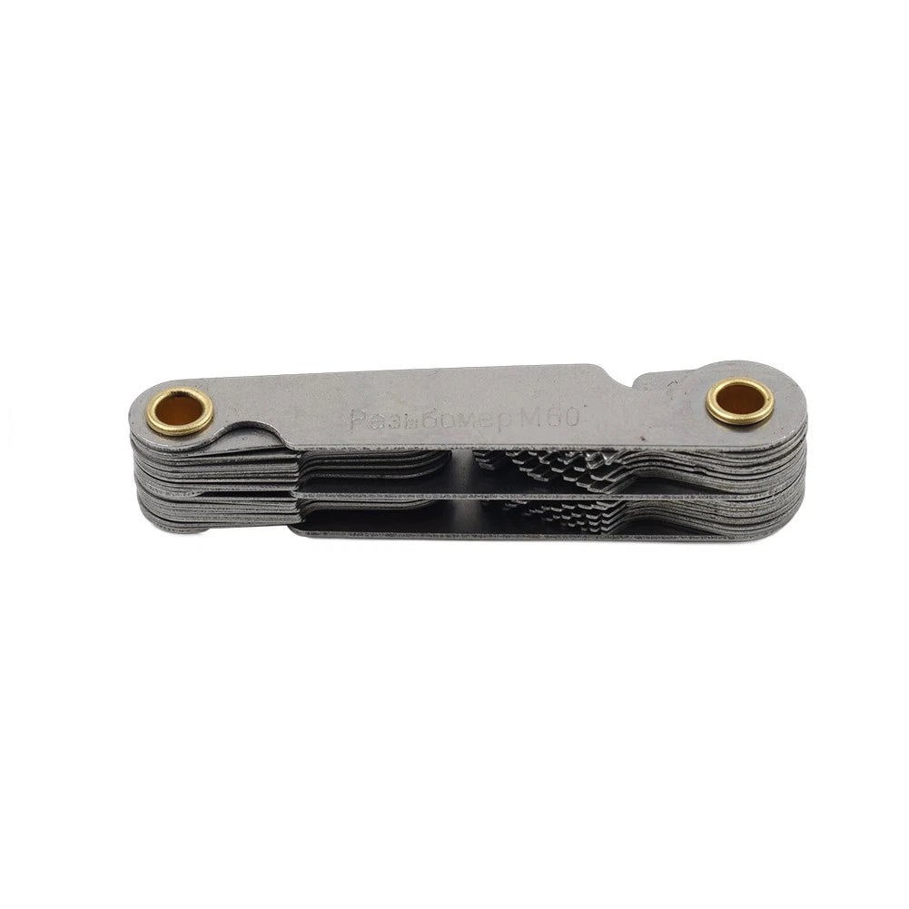 52pcs Pitch Cutting Gauge for Metric & Inch Measurements