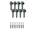 Set of 8 NGK Ignition Coils & Platinum Spark Plugs for LX570 Tundra V8 (2007–2021)