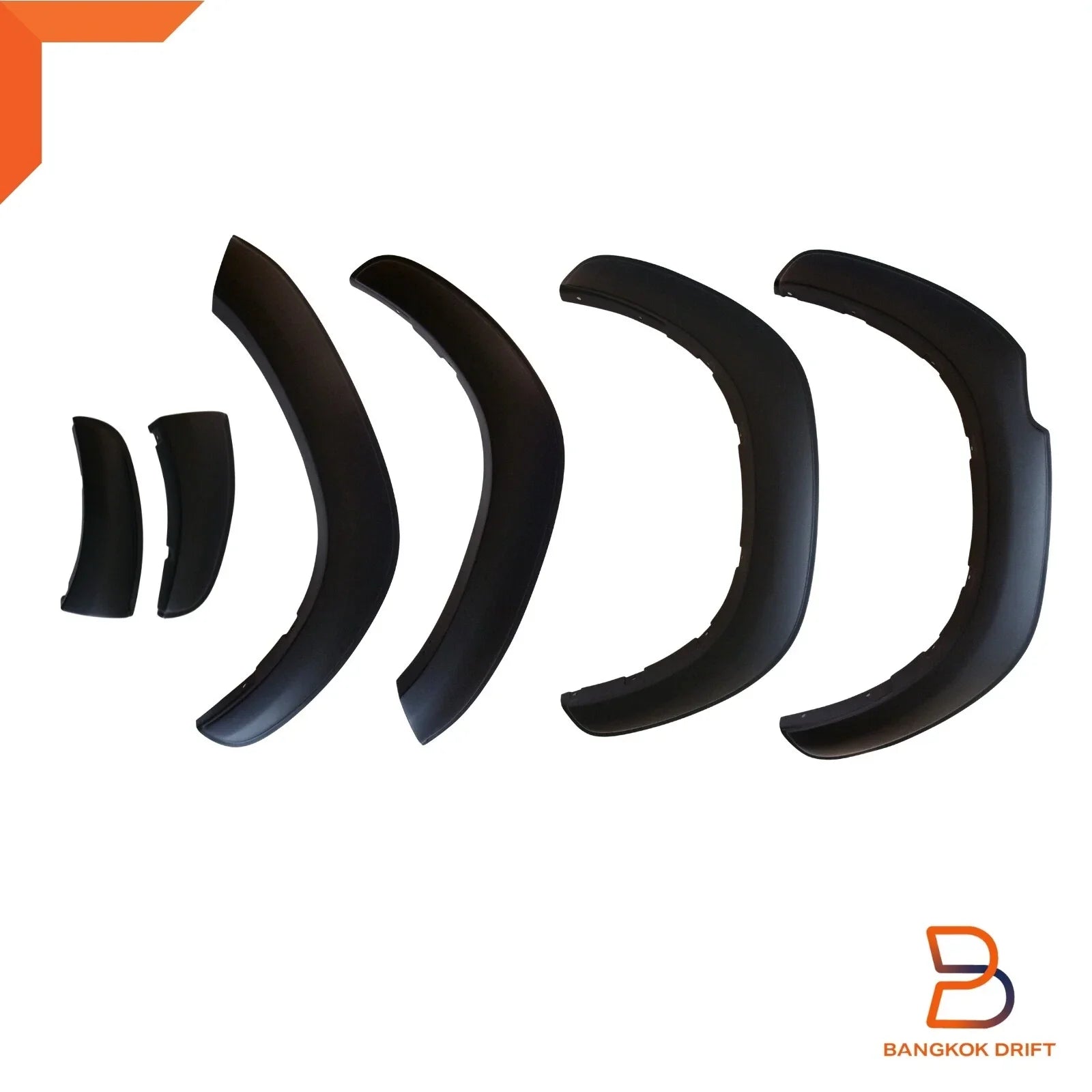 5" Fender Flares for Toyota Hilux Revo Cab 2 Doors Narrow Body (2015-2020)