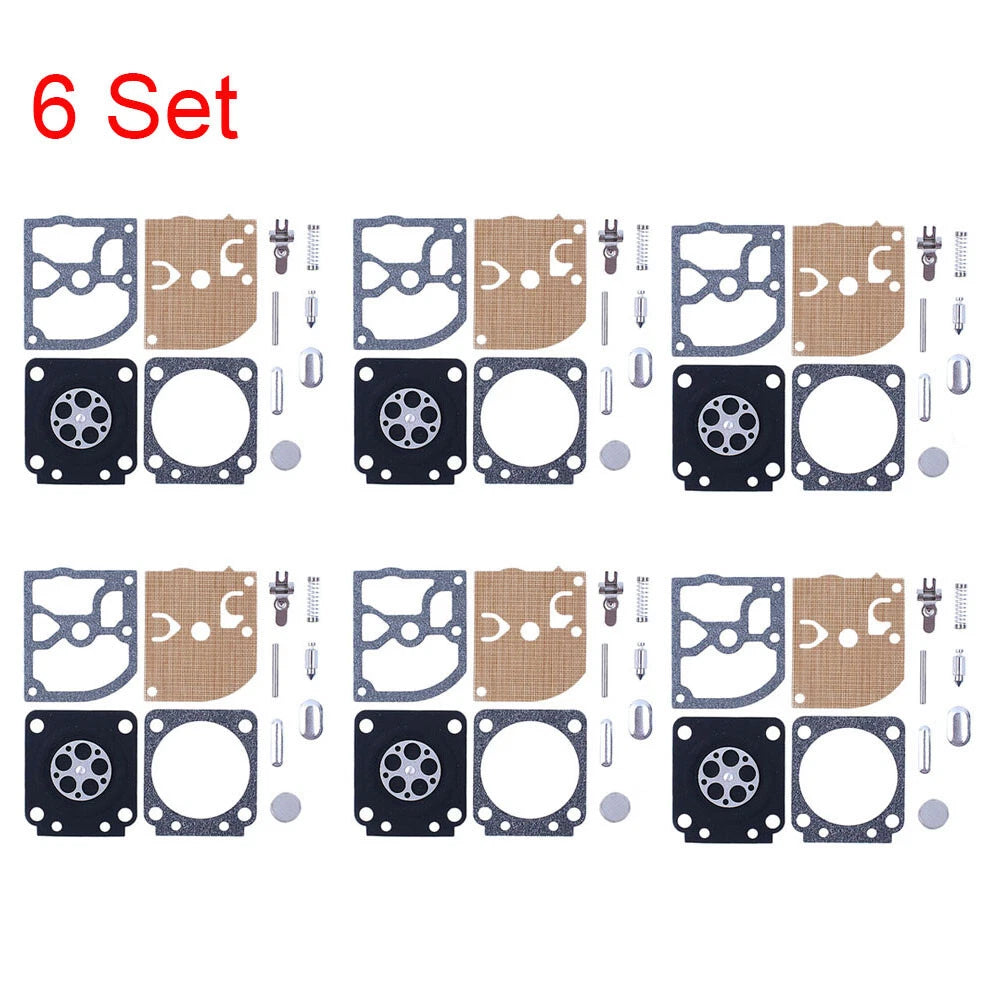Set of 6 Carburetor Gaskets for STIHL 017 018 MS170 MS180 (C1Q RB-77)