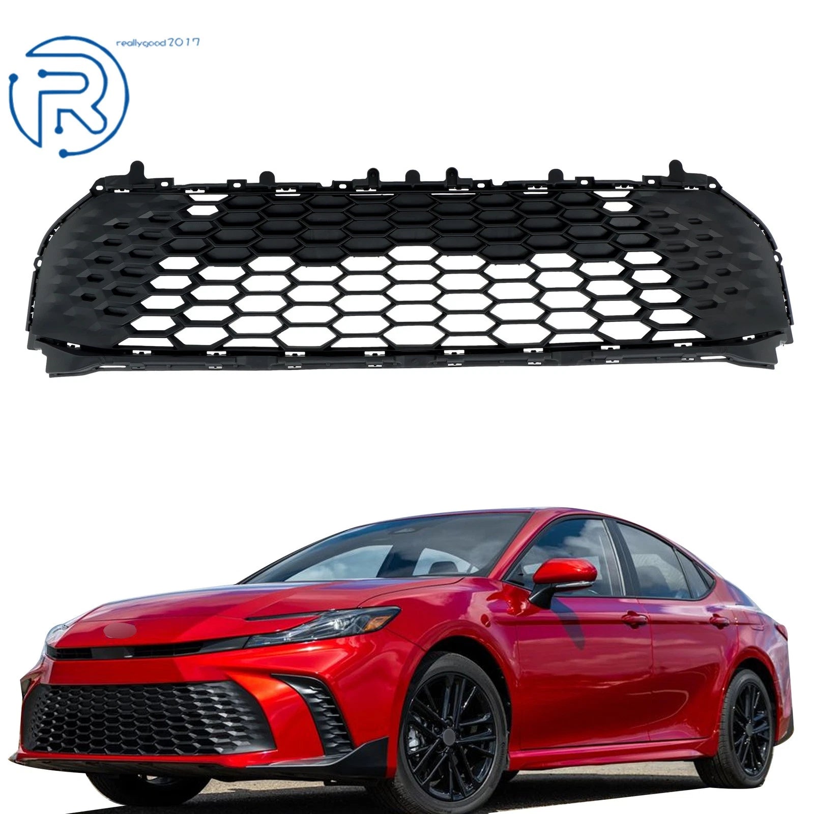 Lower Grille for Toyota Camry SE (2025) Matte Black Easy Installation