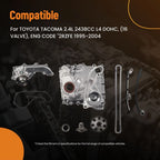 Complete Timing Chain Kit for Toyota Tacoma 2.4L 2RZFE (1995–2004) 13562-35020