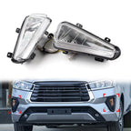 2X Daytime Running Light Turn Signal Fog Lamp for Toyota Innova (2020–2021)