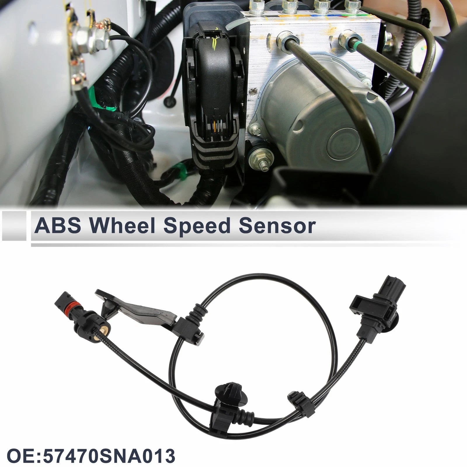 ABS Wheel Speed Sensor No. 57470SNA013 for Honda Civic (2006–2011) Rear Right