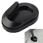 Black Kickstand Enlarge Plate Pad for Vespa Sprint Primavera 150 (2013-2020)