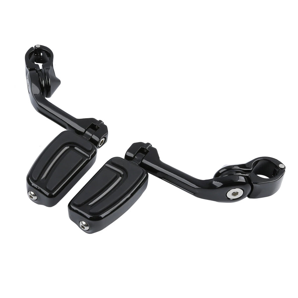 1.25” Engine Guards Foot Pegs for Harley Touring Glide (2014–2023)