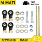 2 Tie Rod End Kit for Polaris Scrambler 400 500 2x4 (2000–2002) ATV