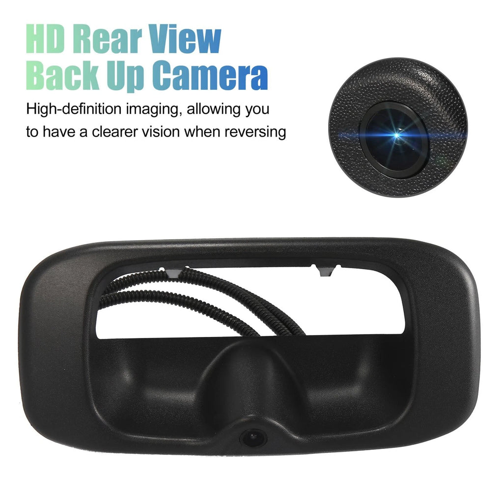 Tailgate Backup Camera Handle Set for Buick GM Chevy (15228539, 782685571968)