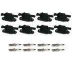 Set of 8 Ignition Coils & Spark Plugs for Tahoe Yukon Sierra 1500 (2007–2014)