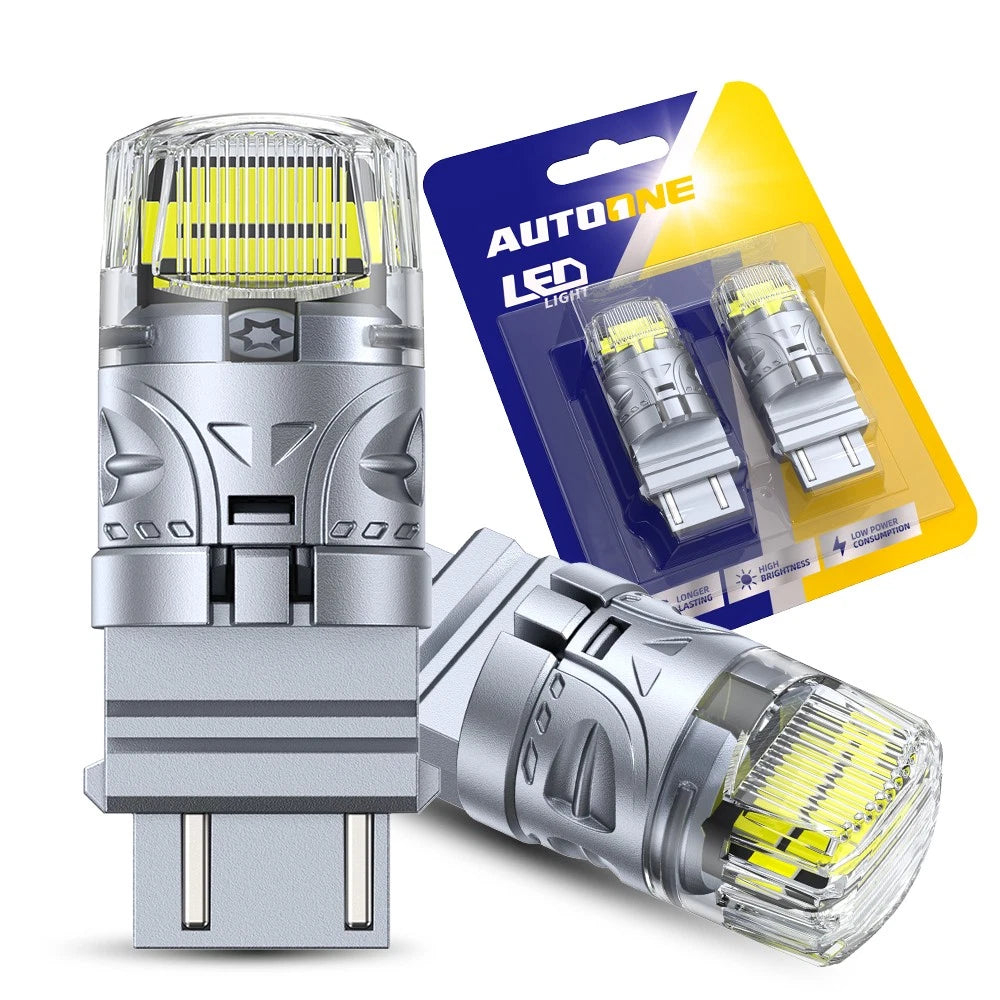 Set of 2 LED Reverse Backup Light Bulbs for Automotive (3156/3157/3057)