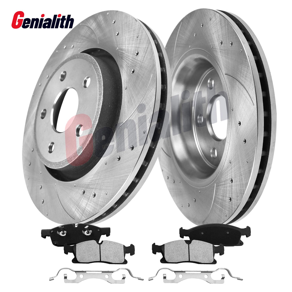 Front Disc Rotors & Brake Pads for Jeep Grand Cherokee (2013–2021)