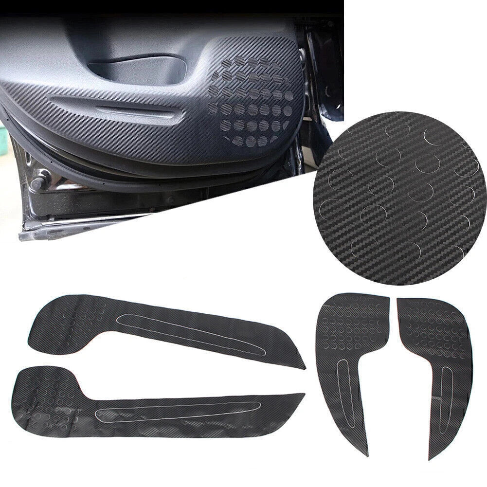 Set of 4 Plastic Door Anti Kick Pad Protection Covers for Honda CR-V (2012–2016)