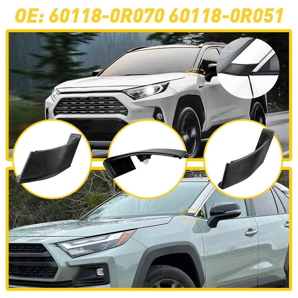 A-pillar Trim Panel Cover for Toyota RAV4 (2019–2023)