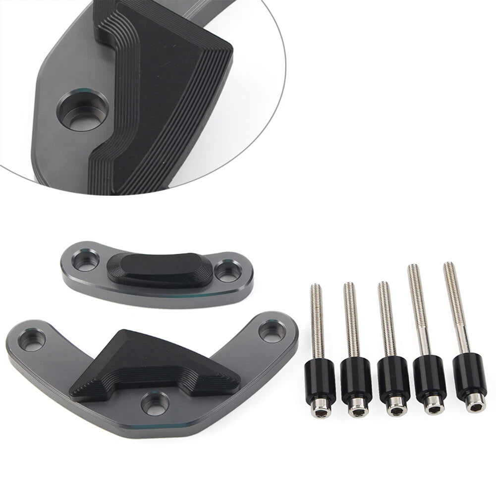 Set of 2 CNC Engine Case Stator Cover Guard Slider for Speed Twin 1200 (2019–2023)