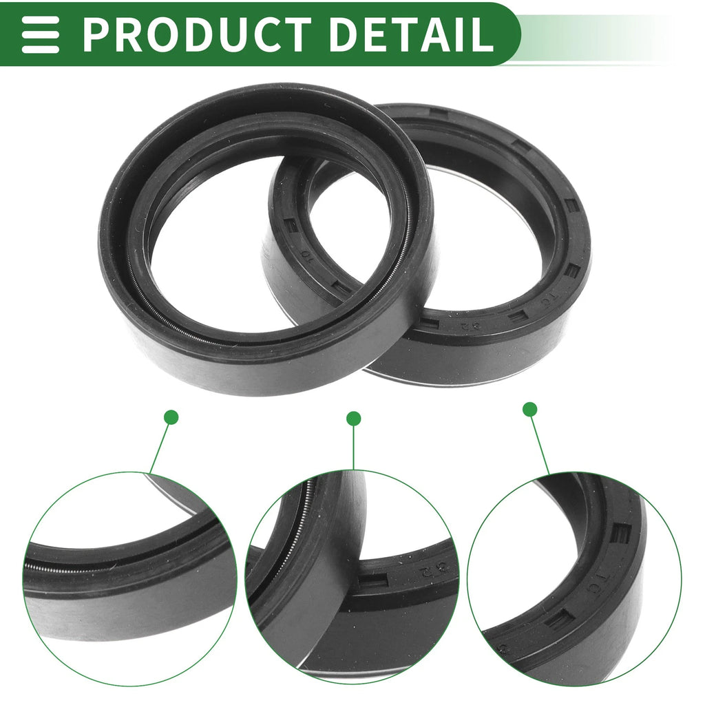 Set of 5 Oil Seal Rotary Shaft Seal NBR Rubber 32x42x10mm