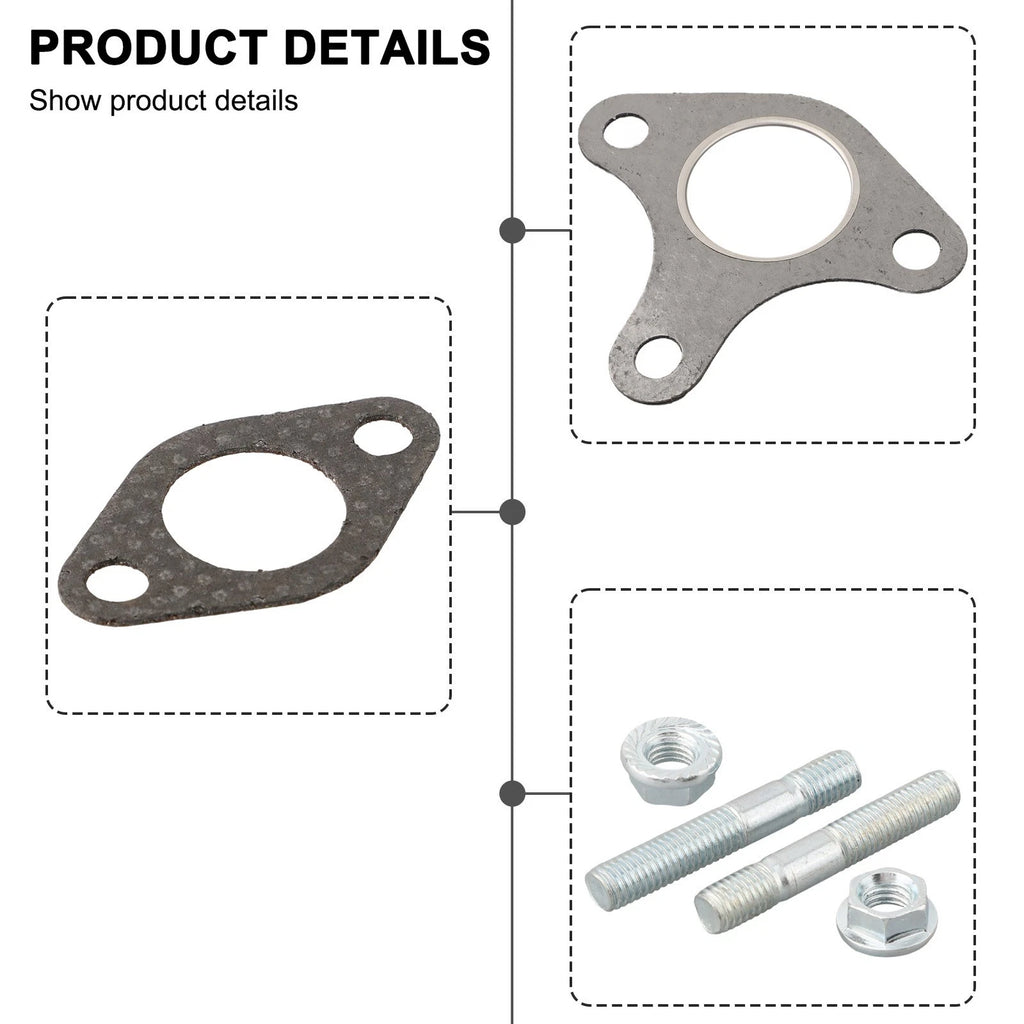 Bolt and Nut Set for GX390, GX340, GX270 Muffler