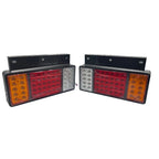 Pair 50LED Rear Tail Light for GMC Isuzu Elf Truck NPR NQR NRR NKR NHR (1984–up)