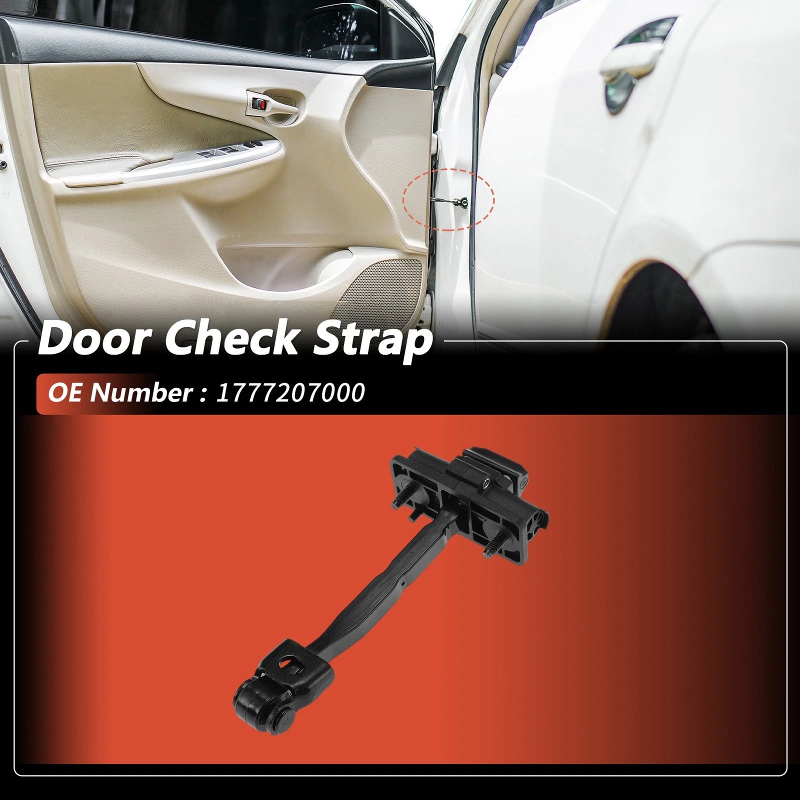 Front Door Check Strap for Mercedes-Benz A-Class (2018–2025) No.1777207000