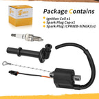Ignition Coil & Spark Plug Kit for Kawasaki KX250 KX450 (2004–2023) 21121-0707 21121-0723