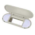 Grey Mirror Cover Sun Visor for BMW Mini F55 F56 F60 (2014-2022)