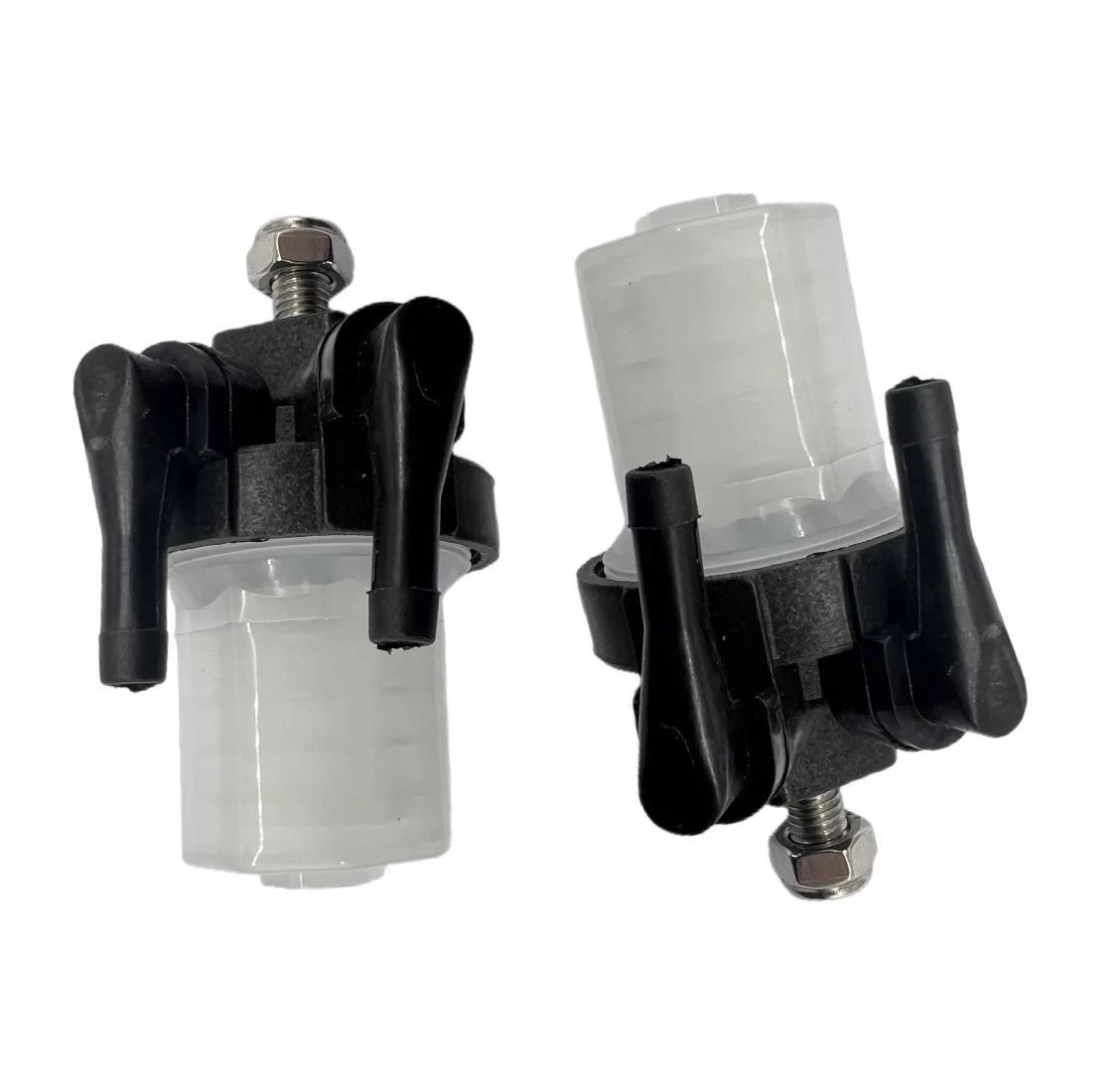 2Pcs Fuel Filter for Yamaha 2-Stroke Outboard (5-90HP)