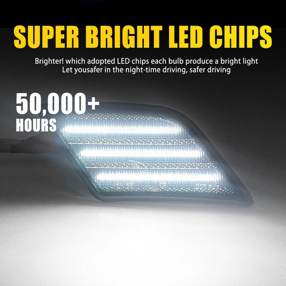 LED Side Marker Light for Benz C-Class W204 C250 C300 C350 (2008–2011)