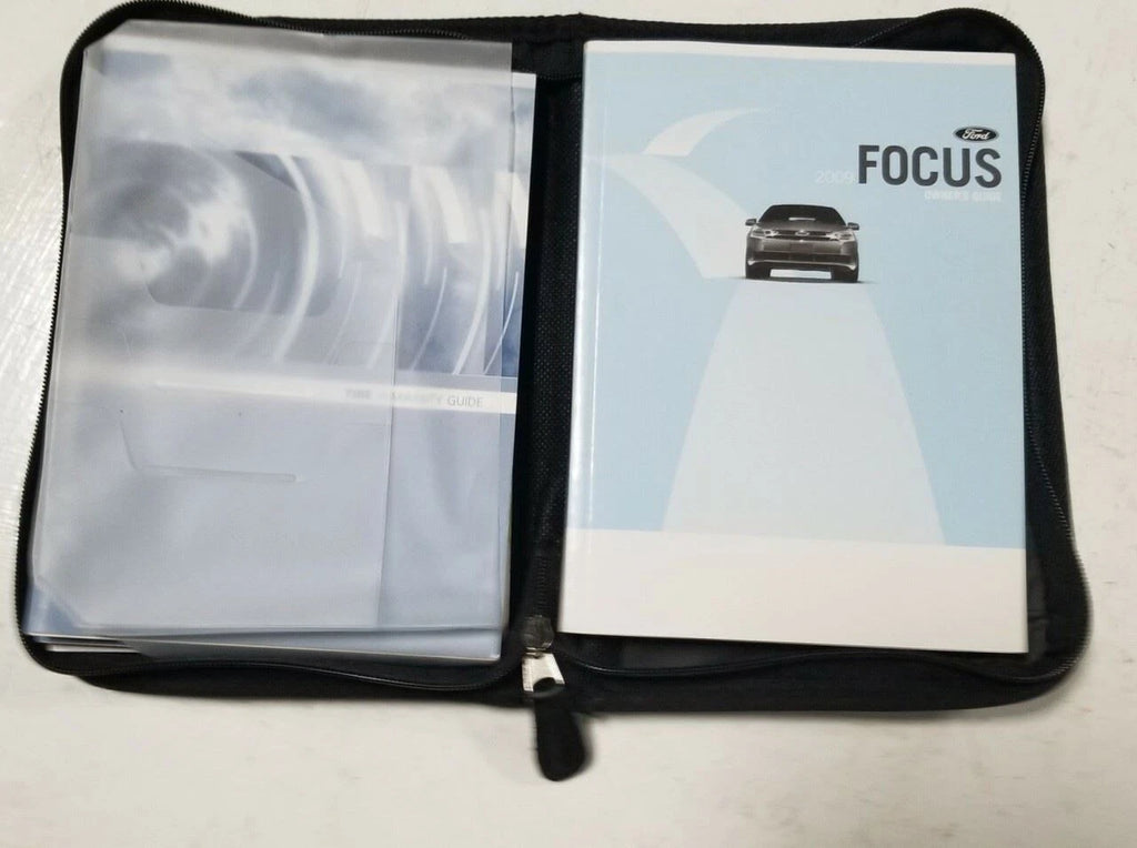 Owners Manual with Case for Ford Focus (2009) OEM